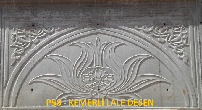 P58-Kemerli Lale Desen